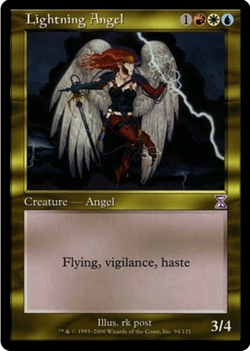 Lightning Angel 94/121 Timeshifted MTG - Image 1
