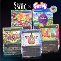 Furby: Doo-Ay Noo-Lah Confetti Foil Edition Presale MTG + Cryptic Command - Image 1