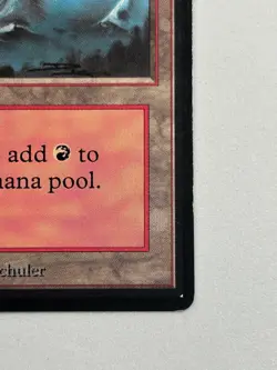 Mountain (B) - Beta Edition 1993 - MTG card [LP] - Image 4