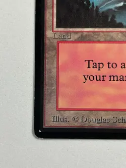 Mountain (B) - Beta Edition 1993 - MTG card [LP] - Image 5