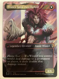 Kuja, Genome Sorcerer (Borderless) (Surge Foil) 0544 MNM Final Fantasy Magic MTG - Image 2