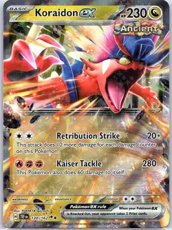 Koraidon ex 120/162 SV05: Temporal Forces - Pokemon Card - NM - Image 1