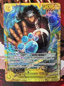 Bartholomew Kuma SEC OP12-119 Legacy of the Master One Piece Card Game - Image 1