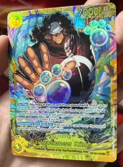 Bartholomew Kuma SEC OP12-119 Legacy of the Master One Piece Card Game - Image 4
