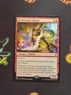 EXACT CARD PICTURED Bothersome Quasit CLB 0674 MTG Baldur's Gate Eng Non-F - Image 1
