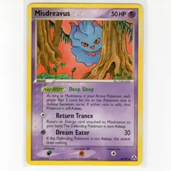 Pokemon TCG Misdreavus 40/92 EX Legend Maker Regular Uncommon Card EN-LP 2006 - Image 1