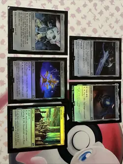 Final Fantasy Magic The Gathering 106x Foil Uncommon Card Lot No Duplicates N/M - Image 2