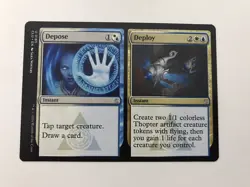 Depose / Deploy MTG Magic the Gathering Card NM Near Mint CLU - Image 1