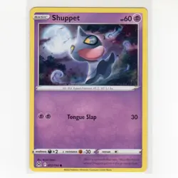 Pokemon TCG Shuppet 072/196 SWSH: Lost Origin Regular Common Card EN-NM 2022 - Image 1