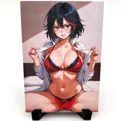 Kill la Kill Ryuko Matoi Sexy Hot Anime Waifu Girl Lewd Goddess Story Art Card - Image 1
