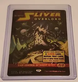 MTG Sliver Overlord (Showcase) Foil Card #128 Edge of Eternities - Image 1