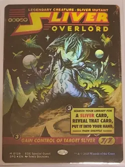 MTG Sliver Overlord (Showcase) Foil Card #128 Edge of Eternities - Image 2