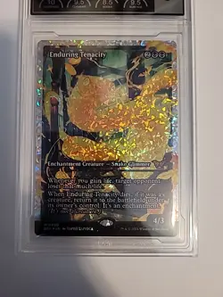 Mtg - Enduring Tenacity *Showcase Fracture Foil* PCG Graded 9 - Image 3