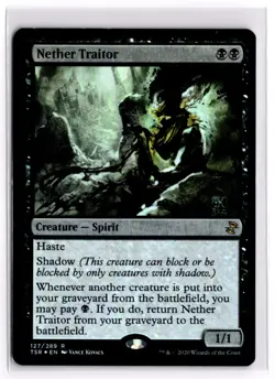 Foil Nether Traitor Time Spiral Remastered 127 LP x1 MTG Magic: the Gathering - Image 1