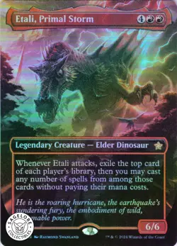 MTG Etali, Primal Storm (Borderless) (329) | NM Foil | Foundations {FDN} - Image 1