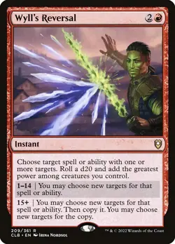 1x Wyll's Reversal NM Eng MTG - Commander Legends Baldur's Gate - Image 1
