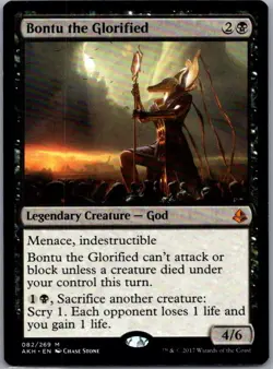 #82 Bontu the Glorified Amonkhet Mythic - Image 1