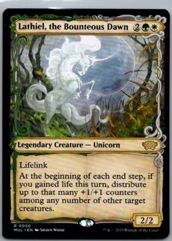 #50 Lathiel, the Bounteous Dawn March of the Machine: Multiverse Legends Rare - Image 1