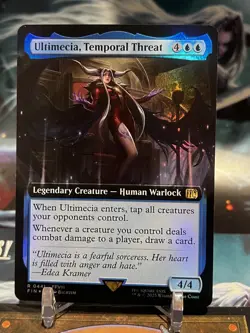MTG | Ultimecia, Temporal Threat (Extended Art) [FINAL FANTASY] ✨FOIL✨ - Image 1