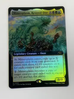 MTG | Mimeoplasm, Revered One (Extended Art) [Aetherdrift] ✨FOIL✨ - Image 1