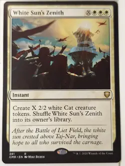 White Sun's Zenith - Commander: Legends - Magic the Gathering MTG Nice! - Image 1
