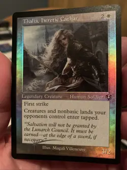 Thalia, Heretic Cathar 351 Retro Rare INR MTG Foil Promo - Image 1