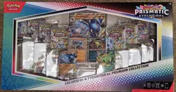 NEW Pokemon Prismatic Evolution Lucario & Tyranitar EX Premium Collection - Image 2