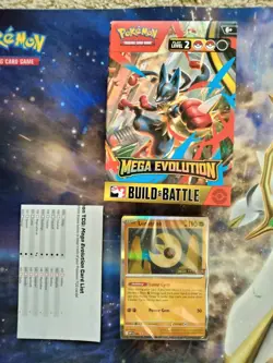 Pokemon Mega Evolution Build and Battle Box (No Packs) Lunastone Promo Sealed - Image 1