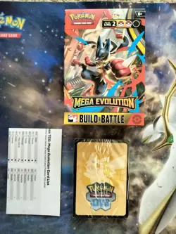 Pokemon Mega Evolution Build and Battle Box (No Packs) Lunastone Promo Sealed - Image 2