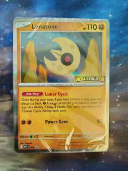 Pokemon Mega Evolution Build and Battle Box (No Packs) Lunastone Promo Sealed - Image 3