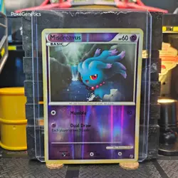 Misdreavus Undaunted Reverse Holo Pokemon TCG 57/90 HeartGold SoulSilver Common - Image 1