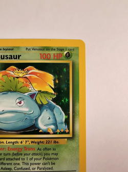 👀VIDEO Pokemon TCG Venusaur Base Set 15/102 Holo 1999-2000 Wizards Holo Rare NM - Image 4