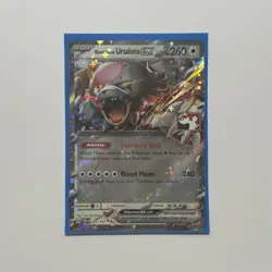 Bloodmoon Ursaluna EX 141/167 Prize Pack Series 6/7 Play Stamped Pokemon - Image 1