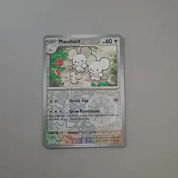 Maushold 168/193 - Pokemon TCG Paldea Evolved - Uncommon - Reverse Holo - NM - Image 1