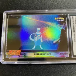 CGC 7.5 Topps Pokemon Mewtwo Strikes Back: Introductions #21 RAINBOW FOIL psa - Image 1