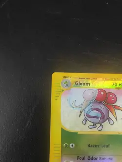 Pokemon Gloom 78/165 Expedition Reverse Holo Unlimited Wizards ENG Vintage mint - Image 2
