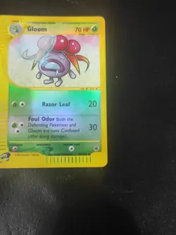 Pokemon Gloom 78/165 Expedition Reverse Holo Unlimited Wizards ENG Vintage mint - Image 4