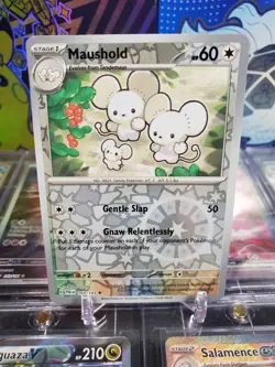 Maushold 168/193 Reverse Holo Uncommon Pokemon TCG S&V Paldea Evolved - Image 1