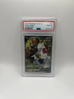 Pokemon PTCG Sword & Shield CS4aC-154 Duraludon v Holo Full Art Chinese PSA 10 - Image 1