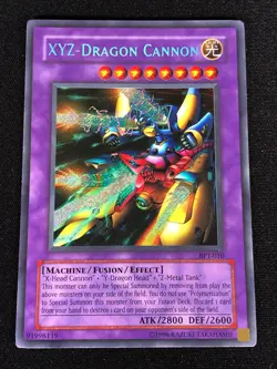 Yugioh XYZ Dragon Cannon BPT-010 Secret (MP) - Image 1