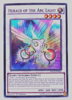 Yugioh Herald Of The Arc Light - Super Rare - NECH-EN052 - N/M - 1st.Ed. - Image 1