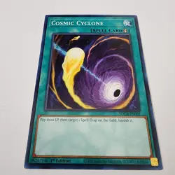 (3x) Cosmic Cyclone - SDCB-EN031 - Common - NM - 1st Ed - Yugioh - Image 2