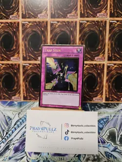 Yu-Gi-Oh! TCG Trap Stun GLD4-EN050 Gold Rare Limited VLP - Image 1