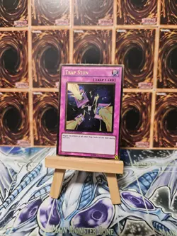 Yu-Gi-Oh! TCG Trap Stun GLD4-EN050 Gold Rare Limited VLP - Image 3