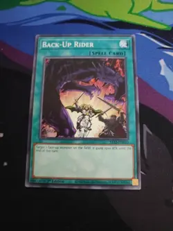 Back-Up Rider STAS-EN010 Common Near Mint 1st Edition yugioh - Image 1