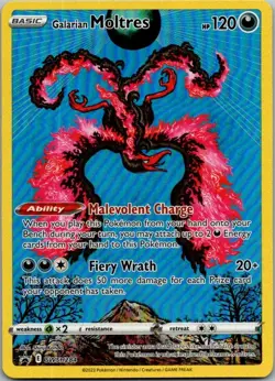 Galarian Moltres Promo SWSH: Sword & Shield Promo Cards SWSH284 NM - Image 1