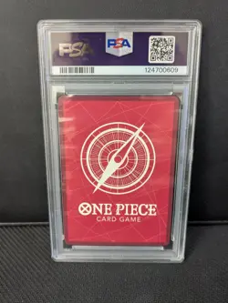 One Piece PSA 10 Shanks Leader OP09-001 PSA Magazine Promo Card Gem Mint - Image 2