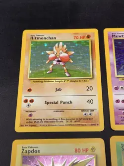 Vintage Holo Rare Pokemon Cards WOTC 1999 Base Set, Fossil, Jungle - Scyther - Image 2