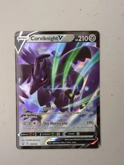 Corviknight V - 109/163 - Ultra Rare Battle Styles - Pokemon Card - NM - Image 1