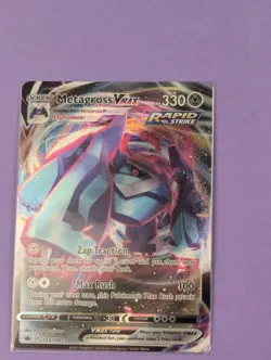 Metagross VMAX-113/198-Ultra Rare Sword & Shield: Chilling Reign-Pokemon Card-NM - Image 1